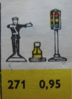 LEGO 271-2 Traffic Police Set