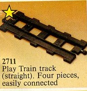 LEGO 2711 Straight Rails