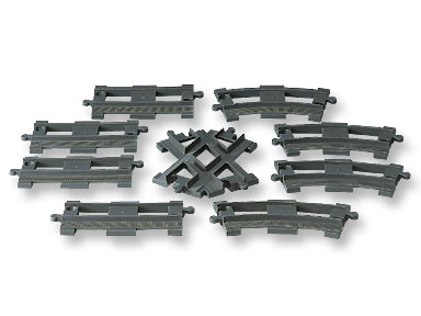 LEGO 2737 Diamond Crossing and Tracks (Rails & Crossings)