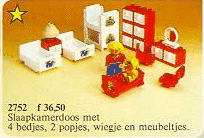 LEGO 2752 Bedroom