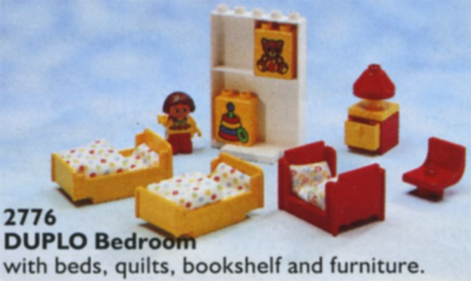 LEGO 2776 Bedroom