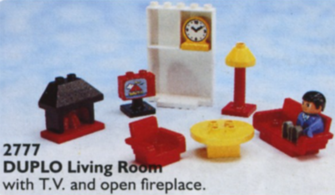 LEGO 2777 Living Room