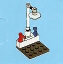 LEGO 2824-18 Advent Calendar 2010, City (Day 17) - Shower Stall