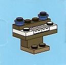 LEGO 2824-8 Advent Calendar 2010, City (Day  7) - Piano / Organ