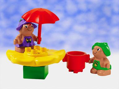 LEGO 2828 Trouble Toadstool & Jungle Bluebell