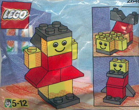 LEGO 2840 Danone Promotional Set: Girl polybag