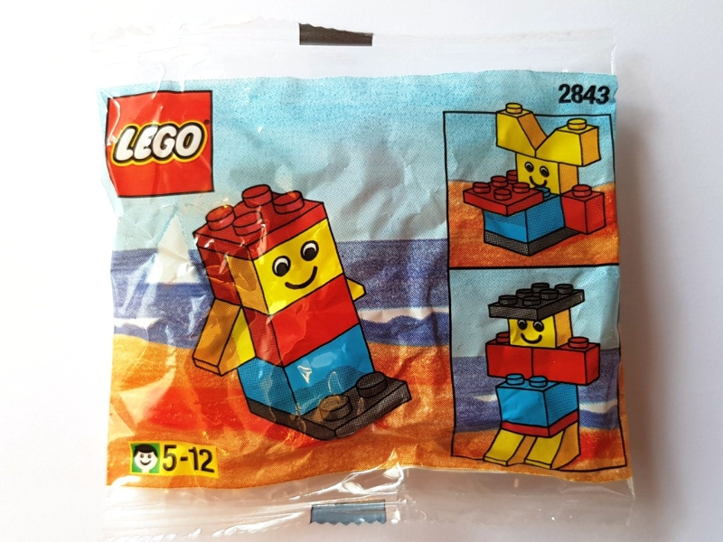LEGO 2843 Sabah Promotional Set: Boy polybag