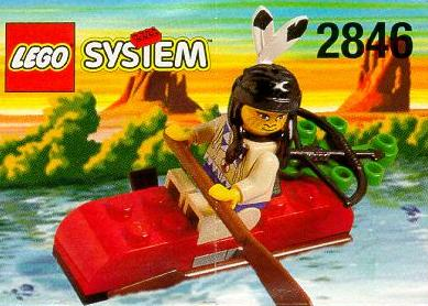LEGO 2846 Indian Kayak