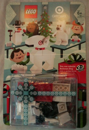 LEGO 2856461 Build a Bullseye Dog 3 in 1 Target Gift Card Promotional