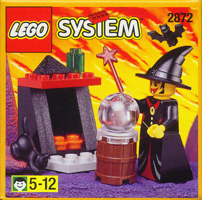 LEGO 2872 Witch and Fireplace