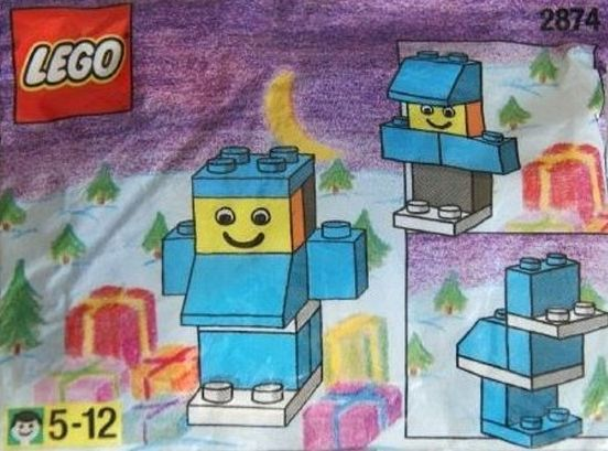 LEGO 2874 (Christmas Set) polybag
