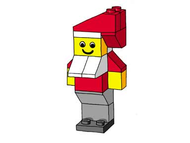 LEGO 2878 Santa Claus polybag