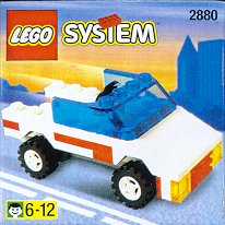 LEGO 2880 Open-Top Jeep