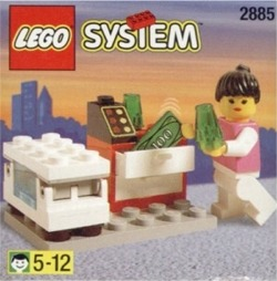 LEGO 2885 Ice Cream Seller