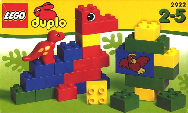 LEGO 2922 Dinosaur Blocks