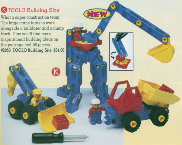 LEGO 2950 Building Site