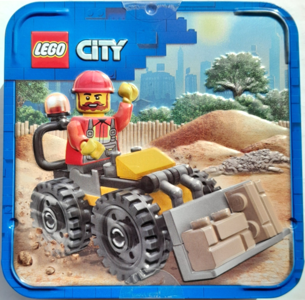 LEGO 2D001182 Front-End Loader metal box