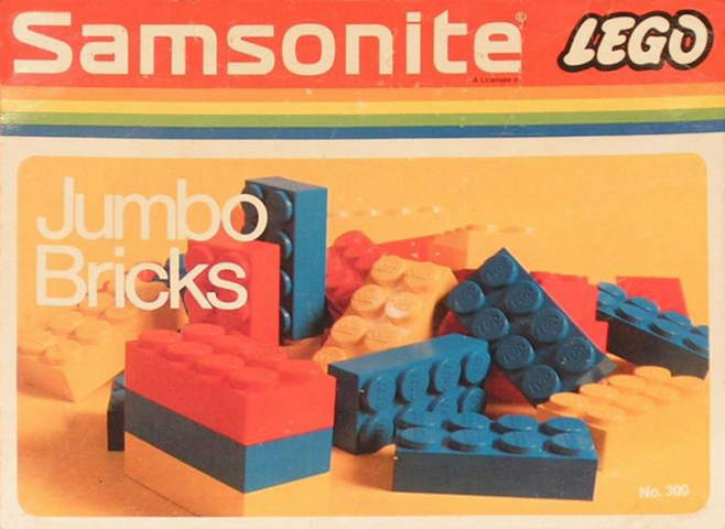 LEGO 300-2 Jumbo Bricks