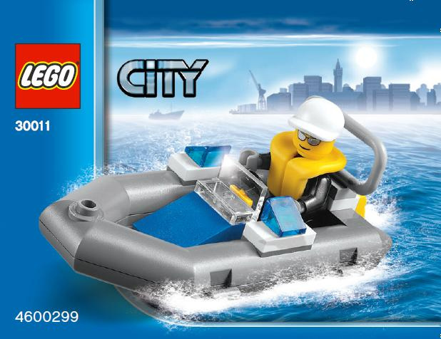 LEGO 30011 Police Dinghy polybag