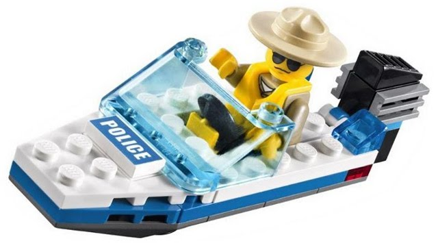 LEGO 30017 Police Boat polybag