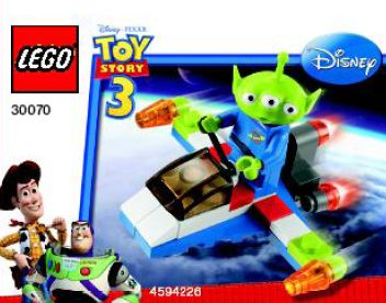 LEGO 30070 Alien Space Ship polybag