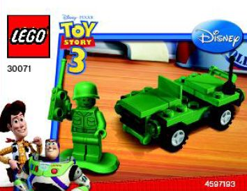 LEGO 30071 Army Jeep polybag