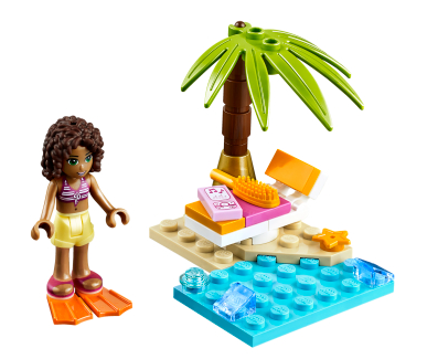 LEGO 30114 Andrea's Beach Lounge polybag