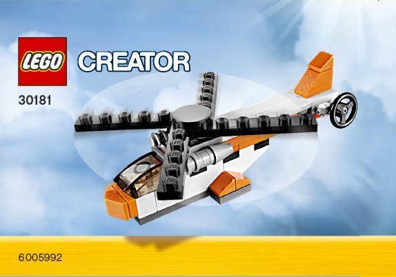 LEGO 30181 Helicopter polybag