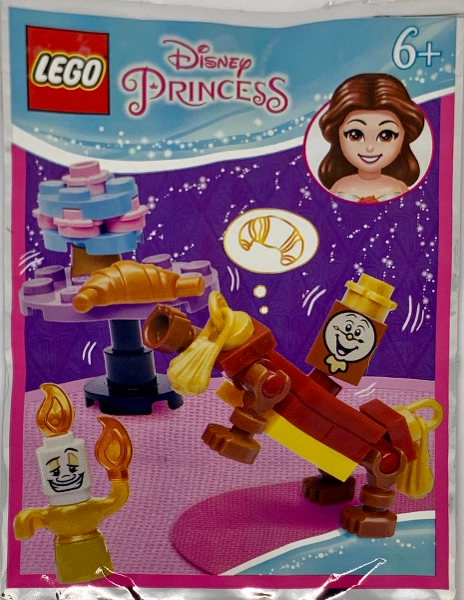 LEGO 302105 Cogsworth, Lumière & Sultan foil pack