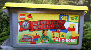LEGO 3030 25th Anniversary Silver Tub