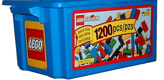 LEGO 3033-2 Basic Bulk Tub (International Version)