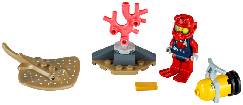 LEGO 30370 Diver polybag