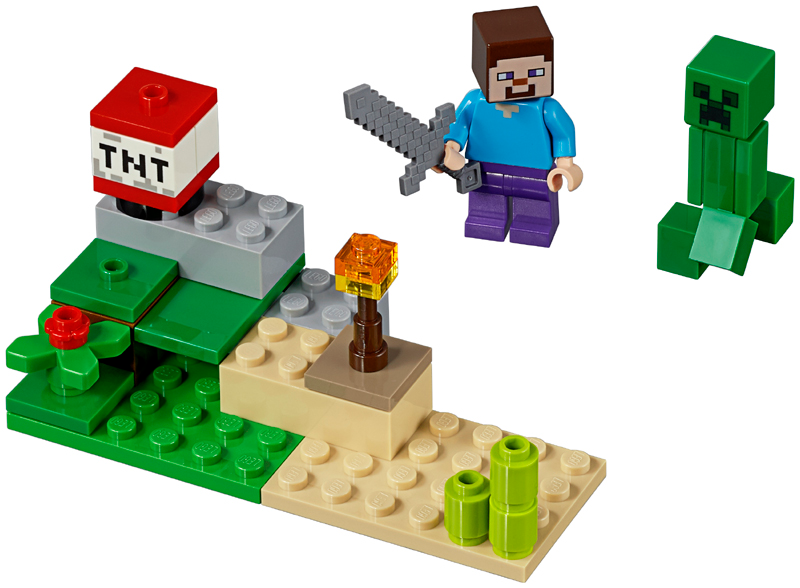 LEGO 30393 Steve and Creeper Set polybag