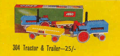 LEGO 304-2 Tractor & Trailer