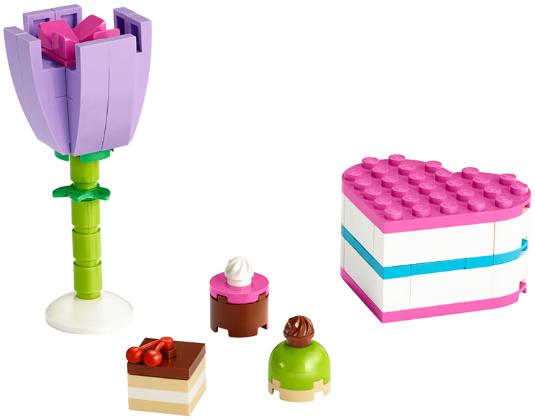 LEGO 30411 Chocolate Box & Flower polybag