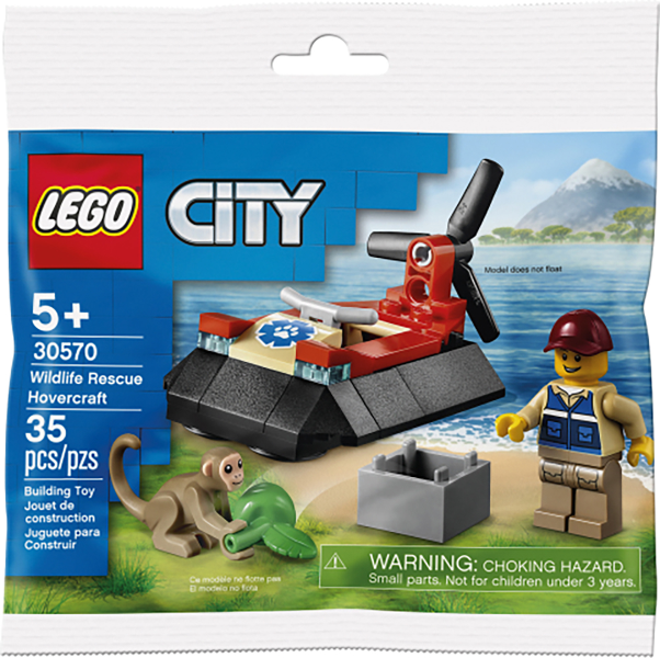 LEGO 30570 Wildlife Rescue Hovercraft polybag