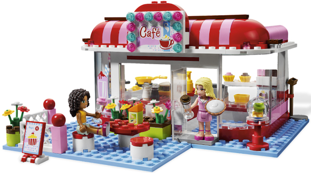 LEGO 3061 City Park Café (Cafe)