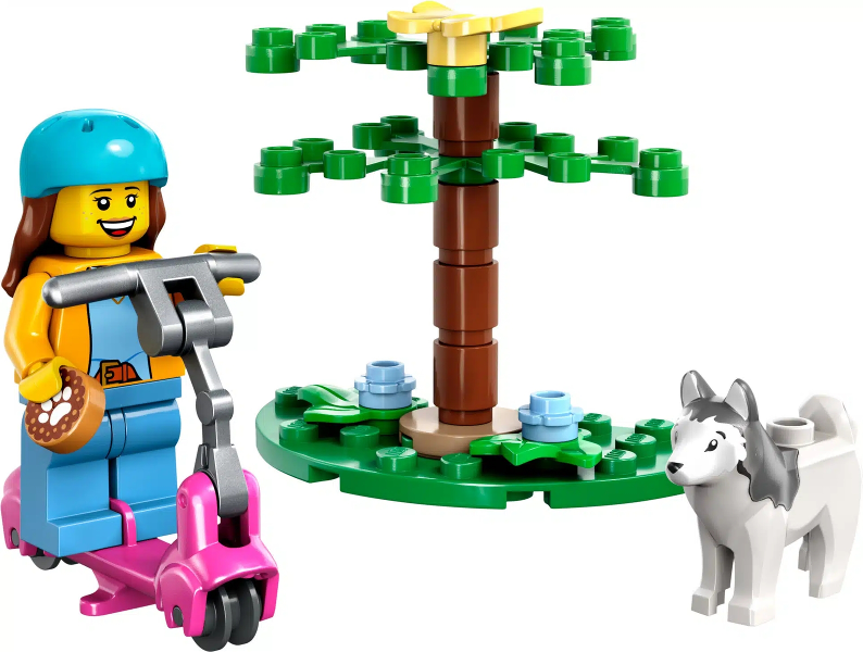 LEGO 30639 Dog Park and Scooter polybag