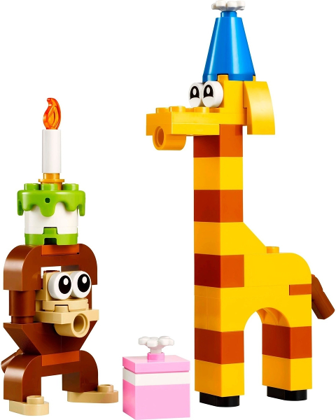 LEGO 30689 Birthday Party Animals paper bag / polybag