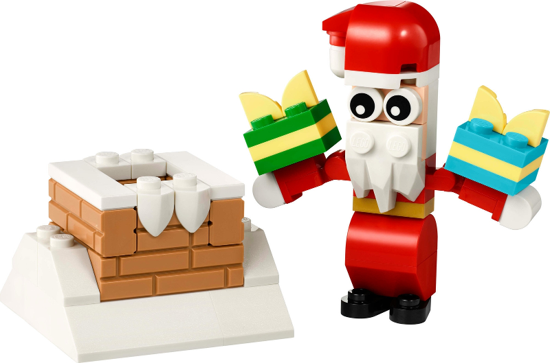 LEGO 30692 Christmas Chimney Fun with Santa paper bag / polybag