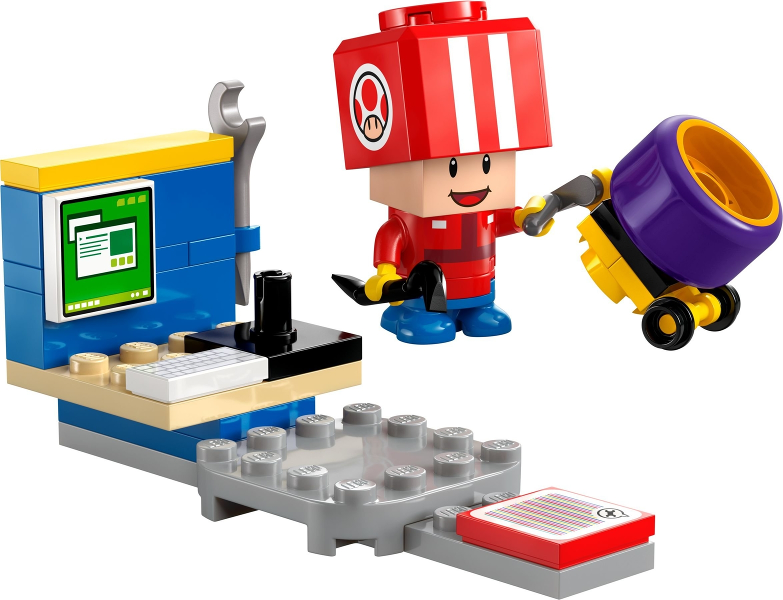 LEGO 30702 Toad (Pit Crew) paper bag / polybag