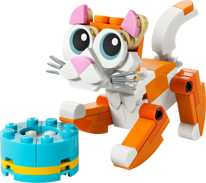 LEGO 30714 Orange Cat paper bag