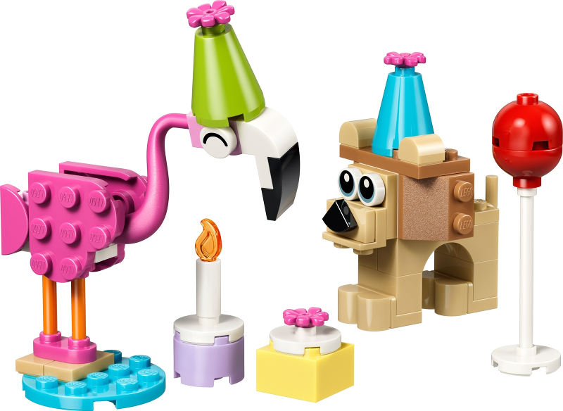 LEGO 30715 Cute Animal Birthday Party paper bag