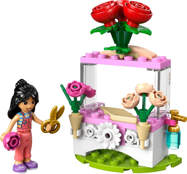 LEGO 30721 Flower Stand with Roses paper bag