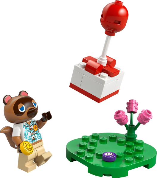 LEGO 30731 Tom Nook and Flying Present paper bag