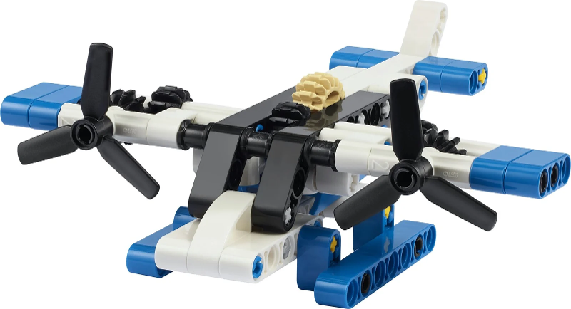 LEGO 30736 White Seaplane paper bag
