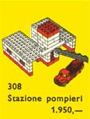LEGO 308-3 Fire Station