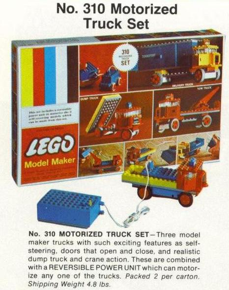 LEGO 310 Motorized Truck Set