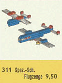 LEGO 311-4 Airplanes