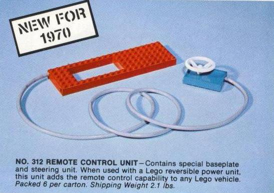 LEGO 312 Remote Control Supplement